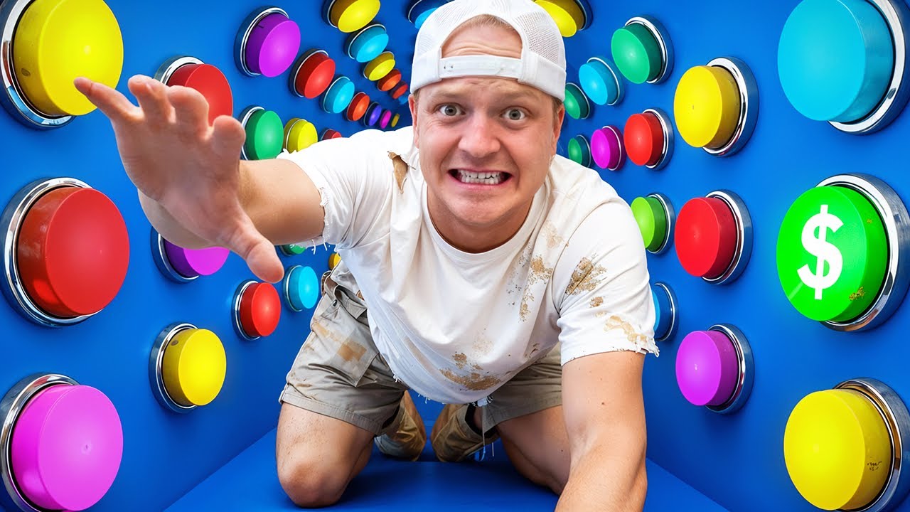 Last to Press 1,000 Buttons But Only ONE ESCAPES!