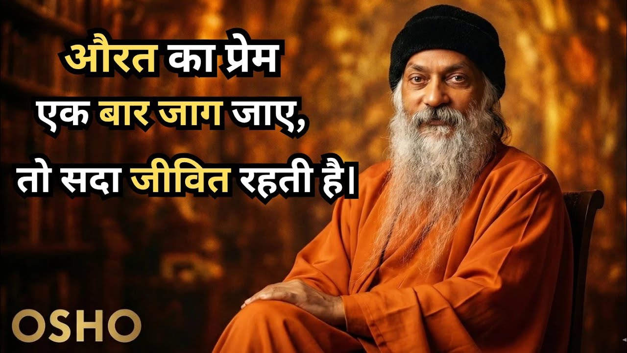 जब औरत किसी मर्द को अपने भीतर ‘जगा’ लेती है — वो कभी अकेला नहीं रहता | Osho relationship speech 