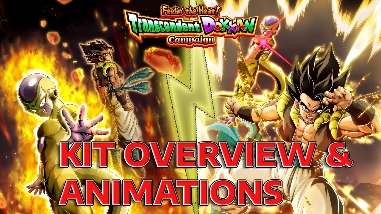 NEW BEST UNIT IN THE GAME? - LR GOLDEN FRIEZA + GOGETA KIT OVERVIEW & ANIMATIONS - DBZ DOKKAN BATTLE