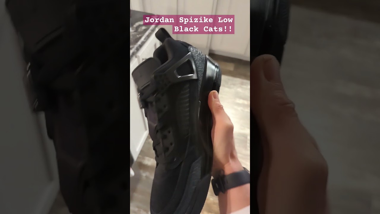 Jordan Spizike Low Lightning to Black Cat #music #sneakes #viral #nike #sneakers #nike #nikeshoes #j