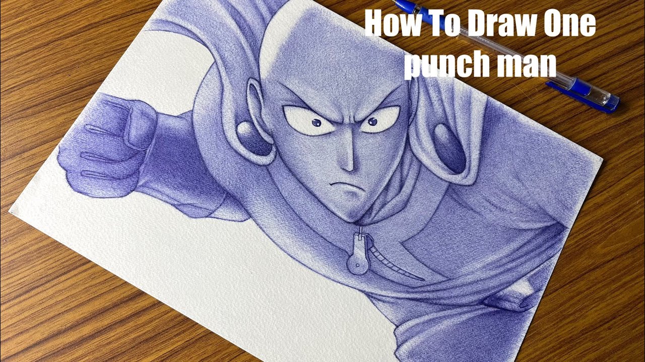 How to Draw One punch man | SK Art
