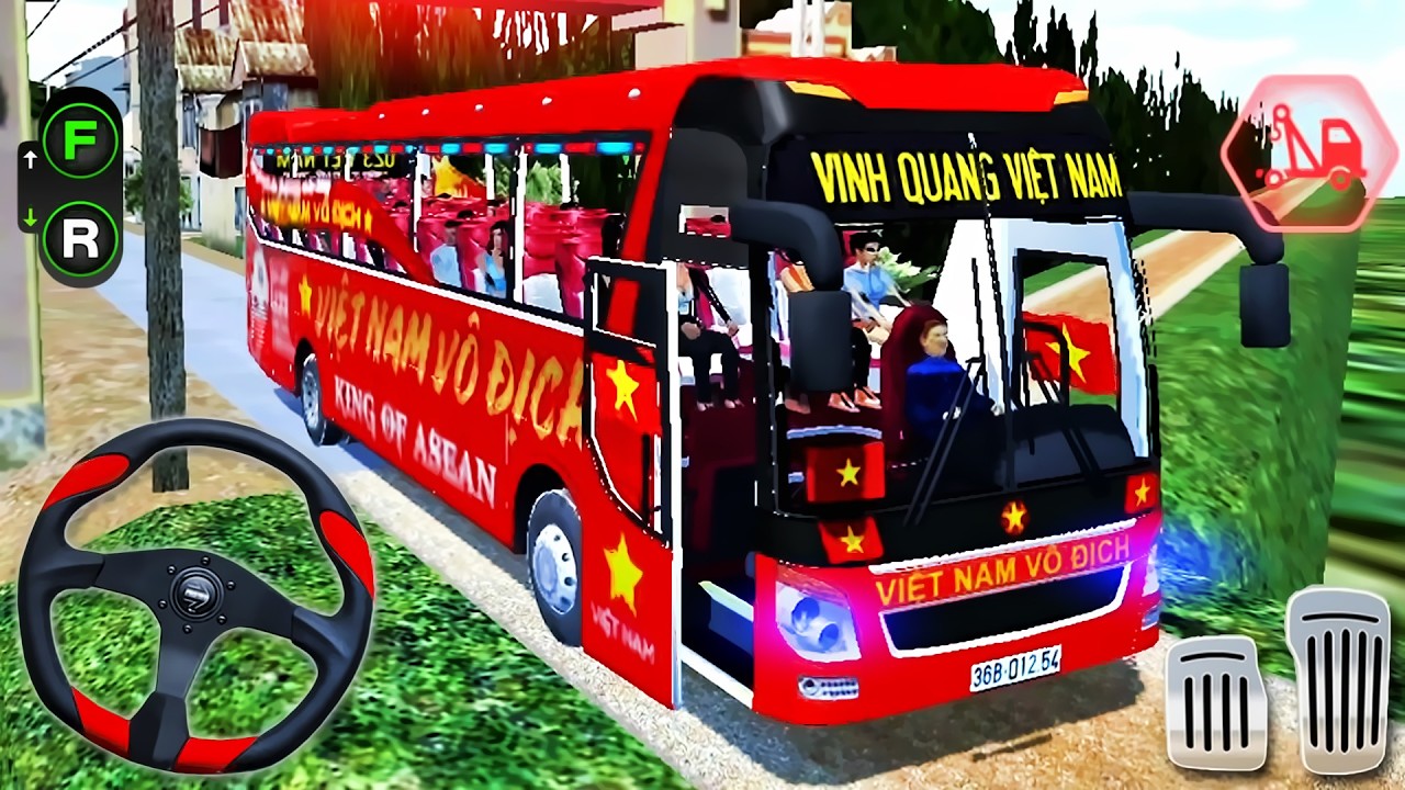 Bus Simulator Vietnam 2026 | City Roads Bus Driving Experience - Android GamePlay