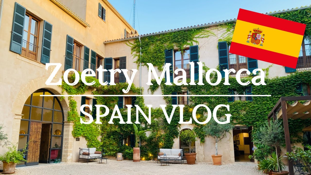 【SPAIN Vlog④】Hyatt系列 5つ星ホテル地中海の楽園スペイン🇪🇸マヨルカ島で過ごすSummer Vacation