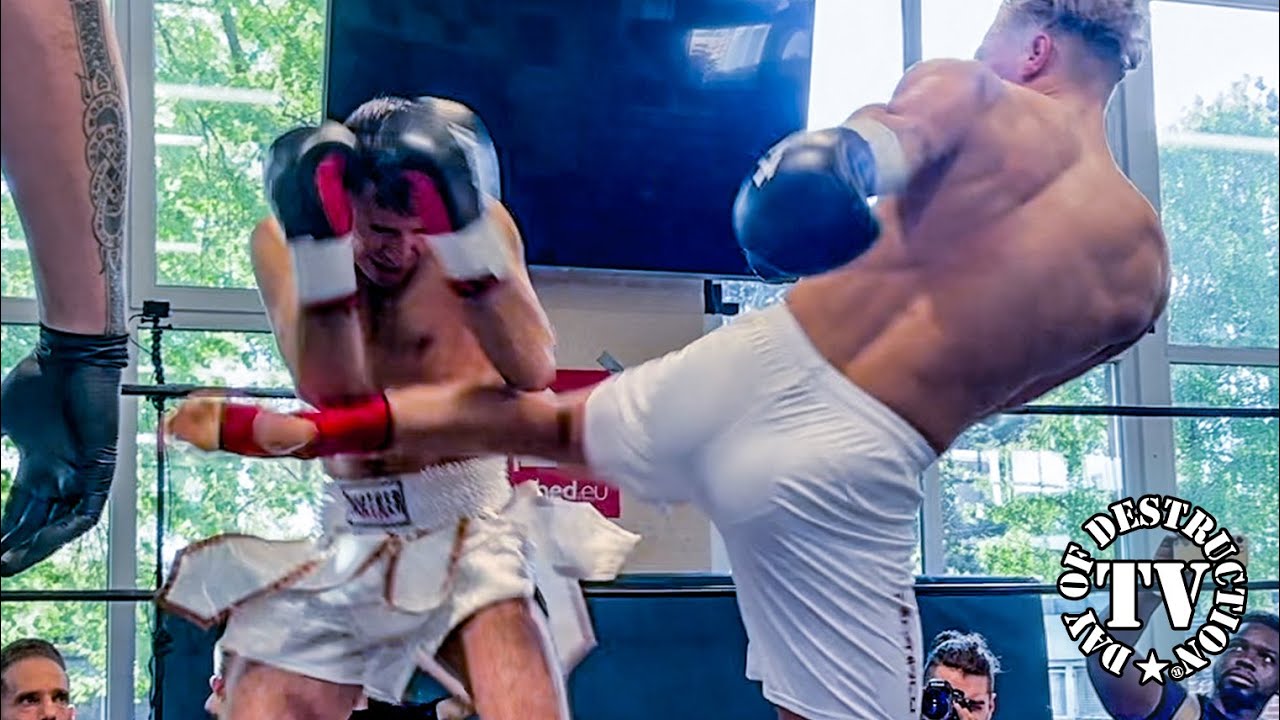 Main Event K-1 Rules NTFN I Jonas Adriaanse - Bari Gym Holland vs Mahdi Masavy - Team Budox Berlin