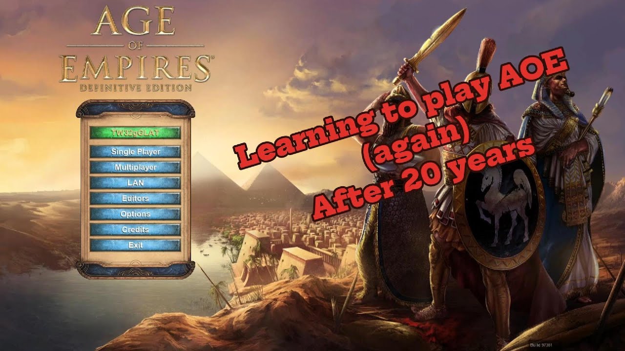 Learning to play Age of Empires 20 years after first playing it | 1v1 Gameplay Standard Difficulty