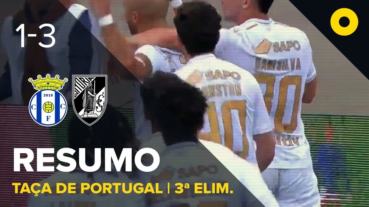 Resumo: Canelas 2010 1-3 Vitória SC - Taça de Portugal | SPORT TV