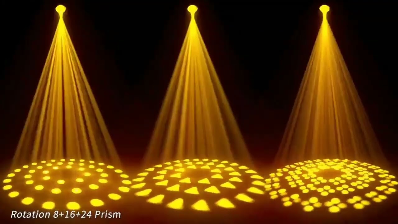 Halo Mini Beam 250W Moving Head with Led String Light