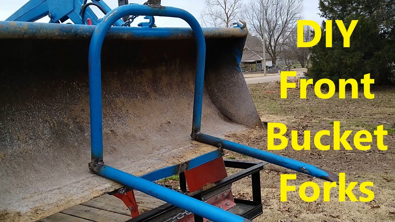 DIY Tractor Front End Loader Forks