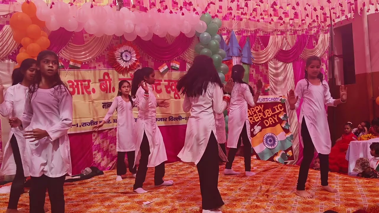Bharat ki beti performance on #76th_republic _ day...R.B. CONVENT SCHOOL.....