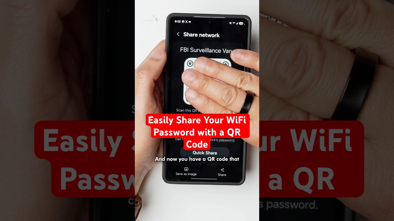 Как легко поделиться паролем Wi-Fi с помощью QR-кода на Samsung Galaxy S25 Ultra