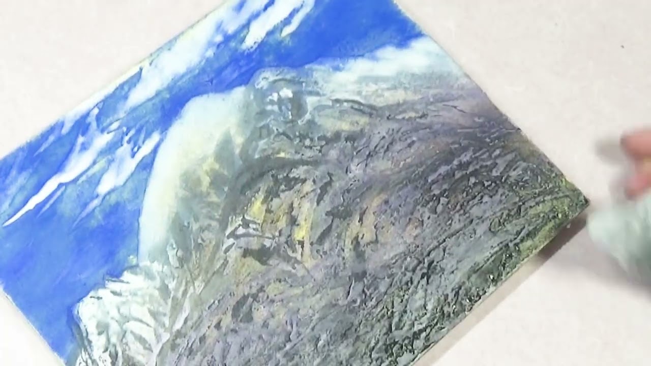 日本画を描く「11．マチエール」