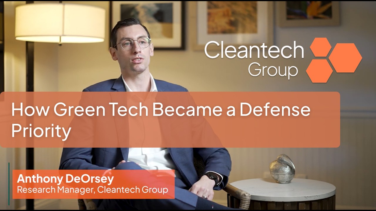 Cleantech-National Security Nexus&mdash;How Green Tech Became a Defense Priority