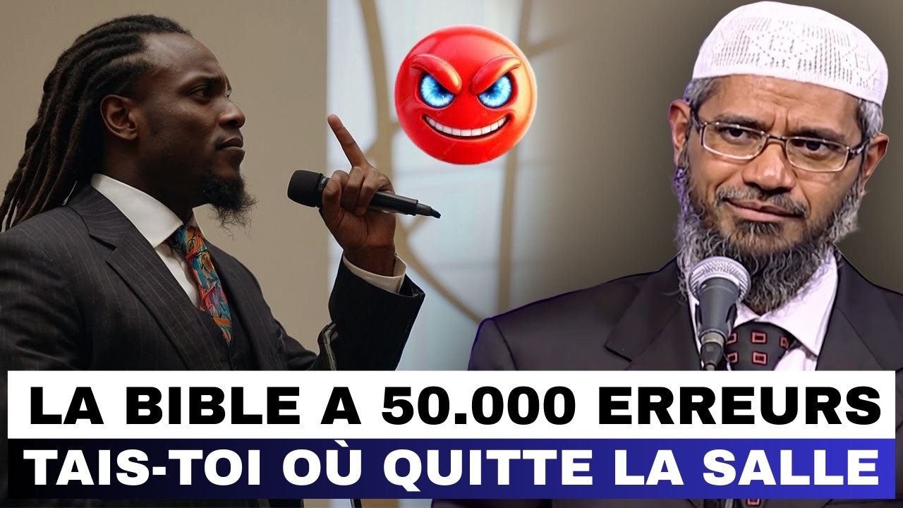 Débat explosif : Un pasteur prêt à accepter l’Islam si Dr Zakir Naik répond