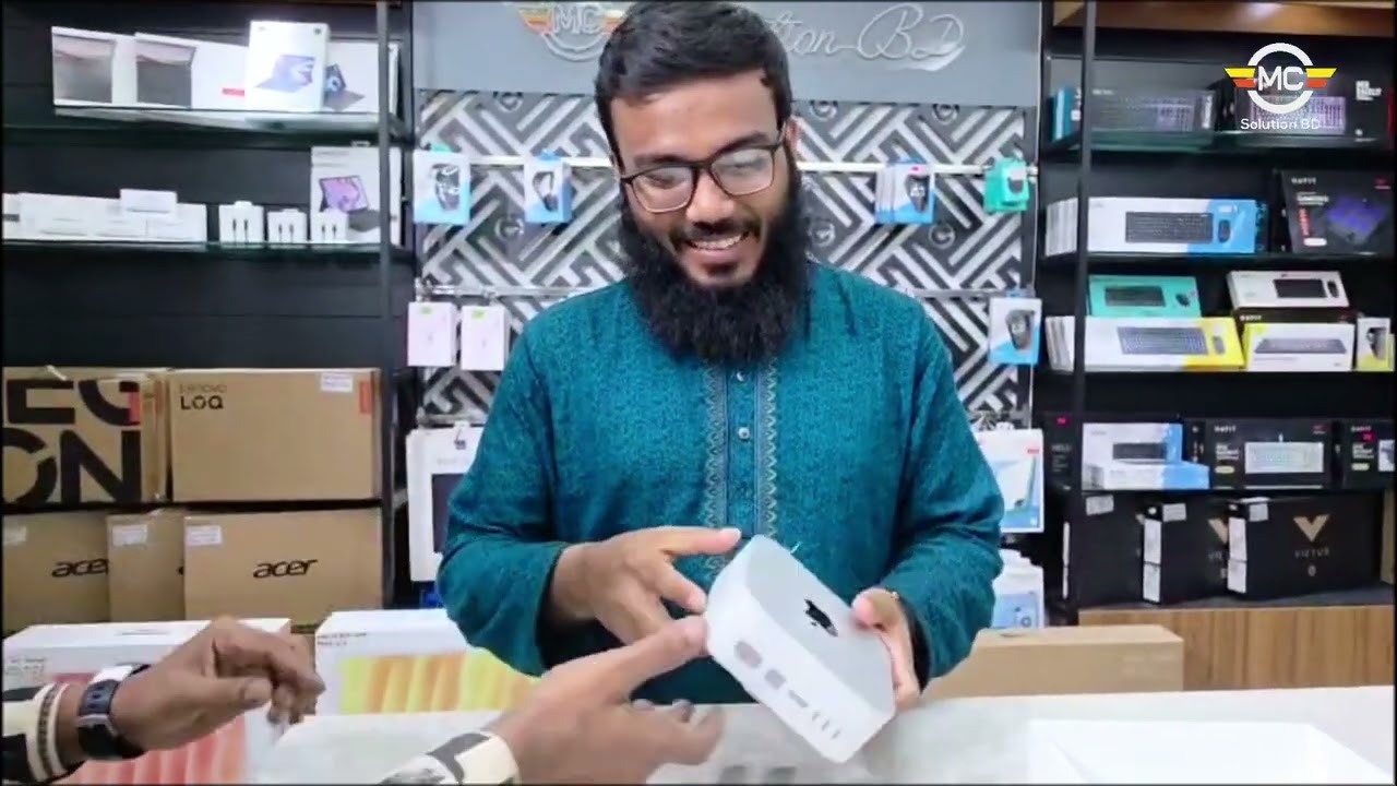 Mac Mini M4 Chip Unboxing | 16GB 256GB | MC Solution BD