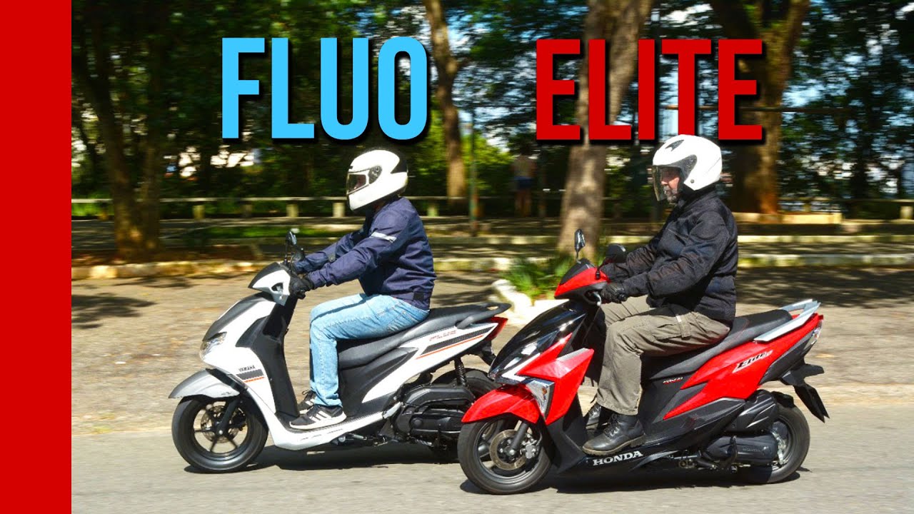 HONDA ELITE 125 x YAMAHA FLUO 125 | Scooter | no Moto Premium TV