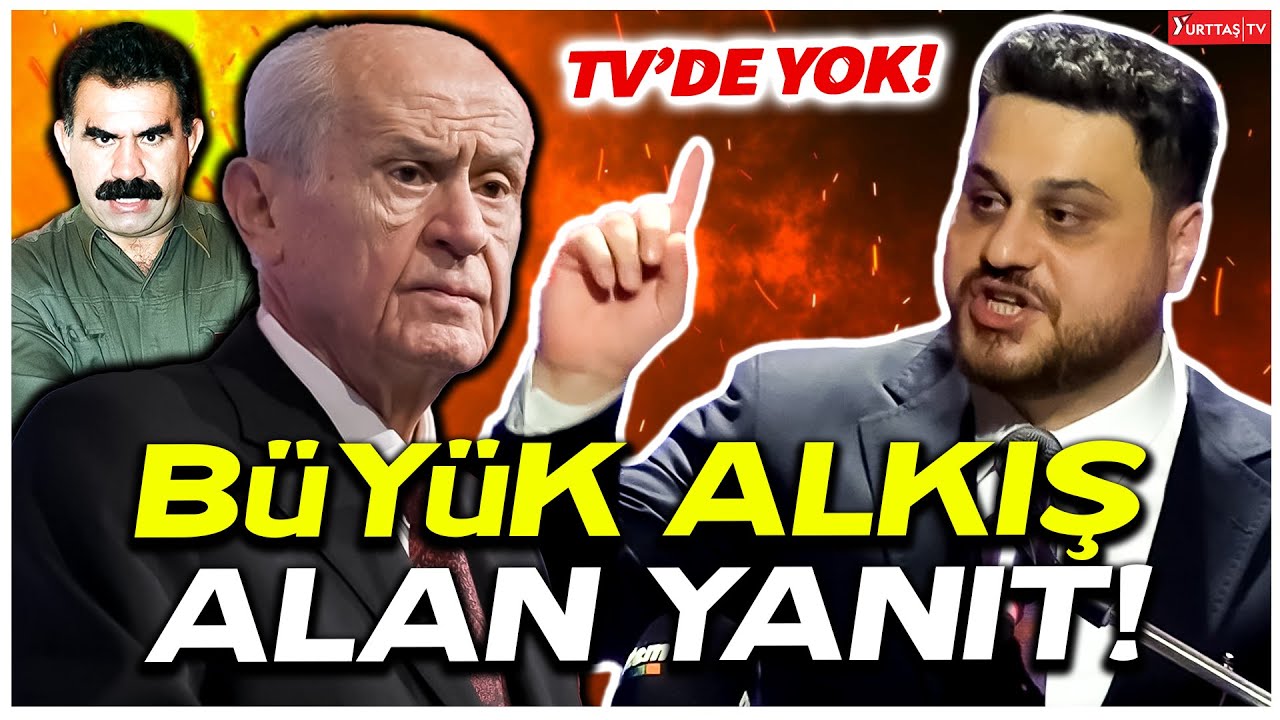 Hüseyin Baş Devlet Bahçeli’ye öyle bir cevap verdi ki… Alkışlar hiç susmadı!