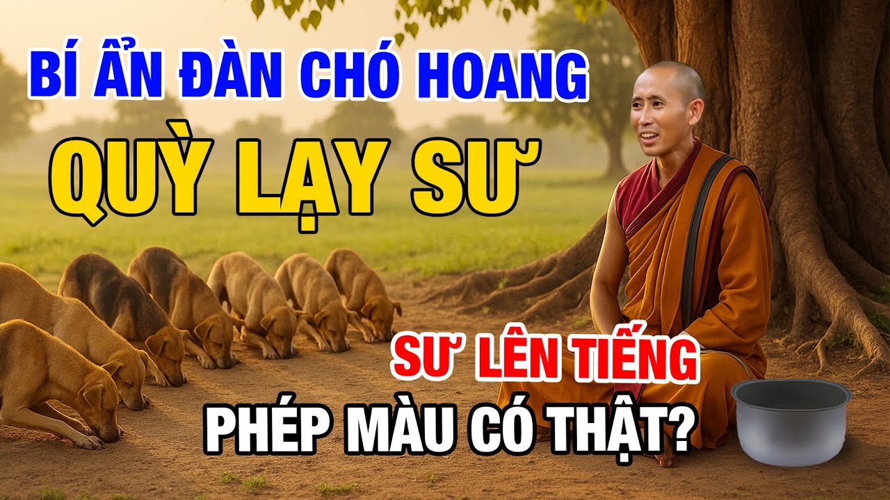 Trực Tiếp! Sư Minh Tuệ Lên Tiếng Về Hiện Tượng Tâm Linh Đàn Chó Hoang Đảnh Lễ?