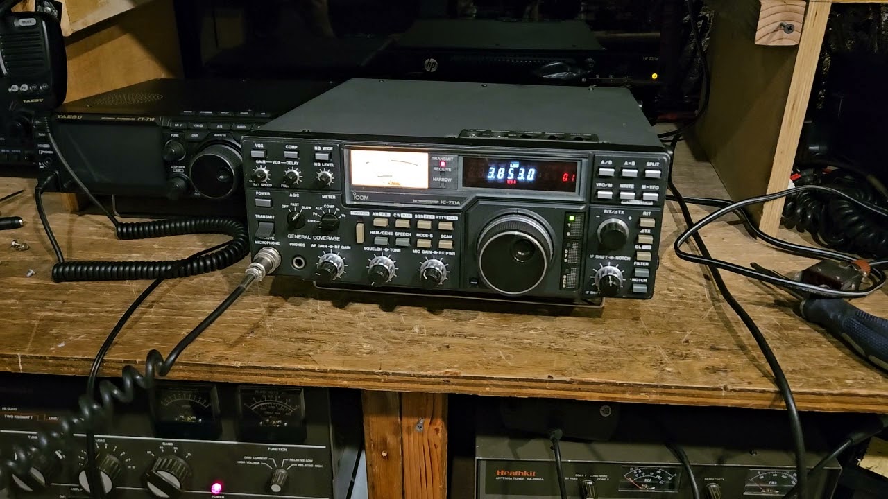 icom ic751a ham radio