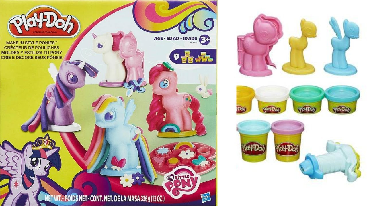 Play Doh My Little Pony Set Para Crear / Ponys