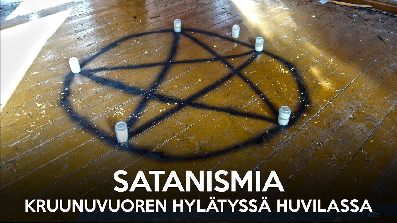 Satanismia Kruunuvuoren hyl&auml;tyll&auml; huvilalla - Villa H&auml;llebo