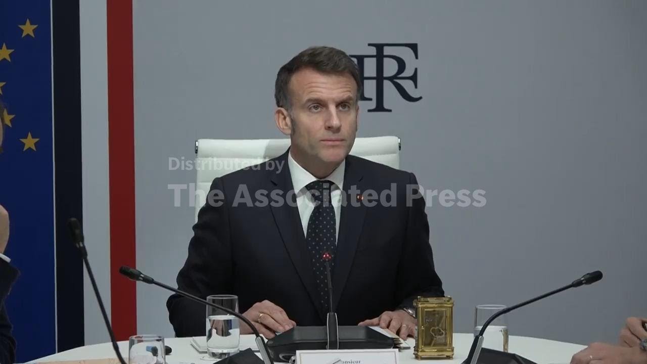 Macron says US and Israeli strikes on Iran have led to 'an unprecedented regional escalation'