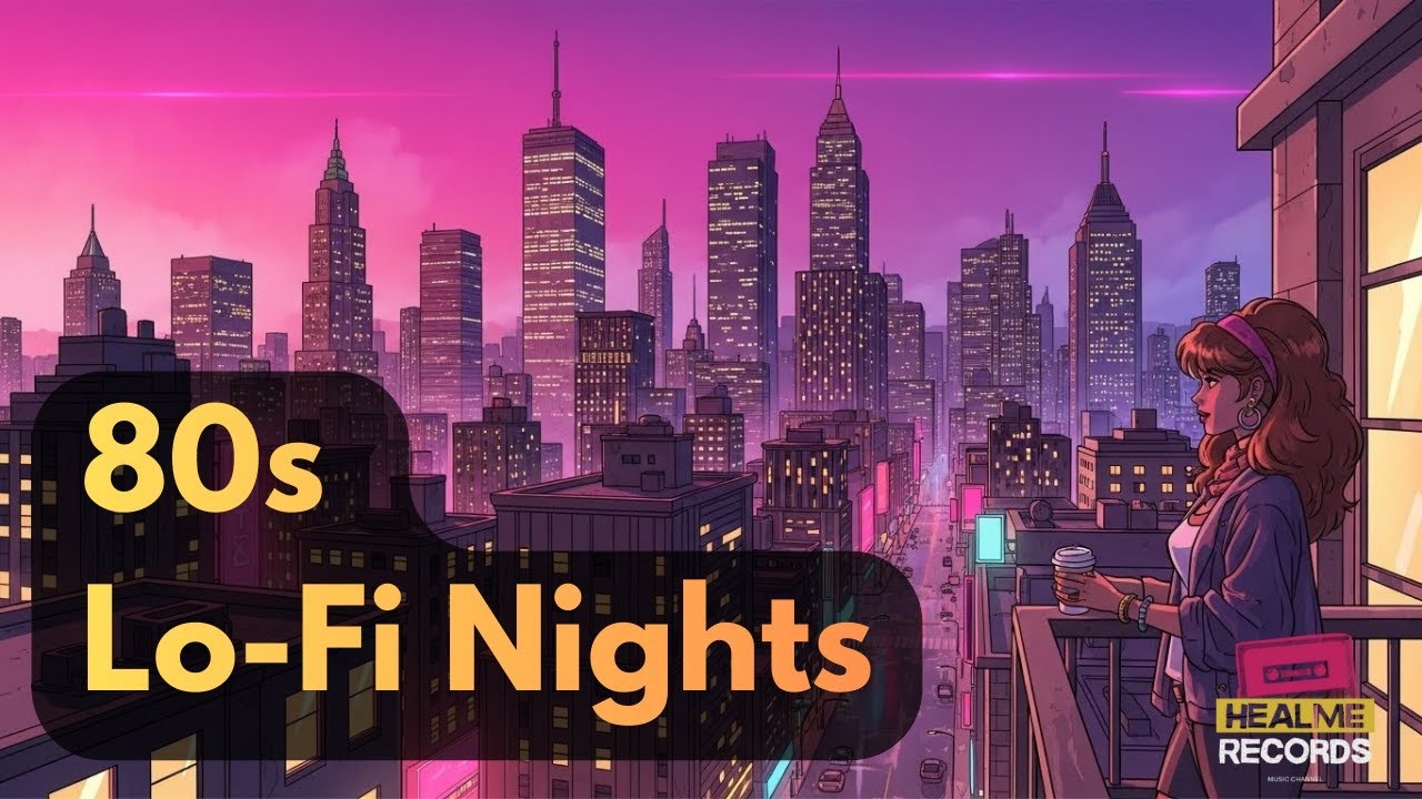80s Lo-Fi Jazz & Synthwave 🎷 | Late Night Focus, Chill & Study Beats