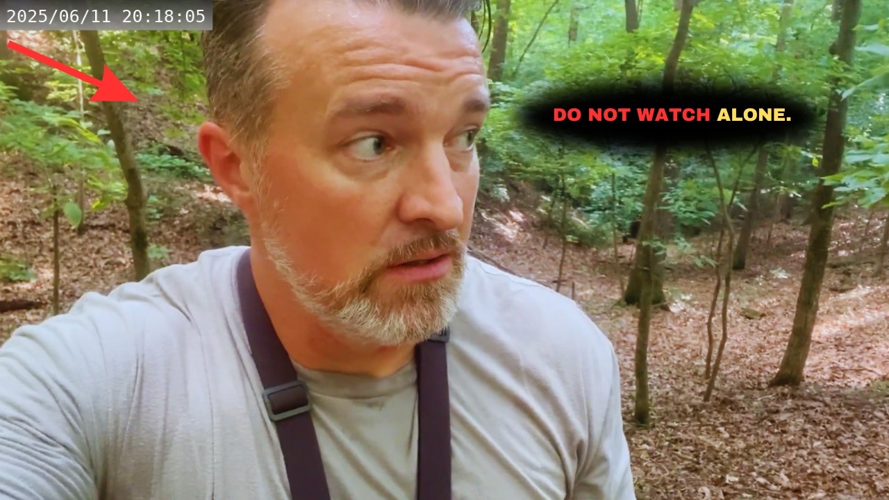 He Went Exploring in the Forest… What He Discovers Will Shock You