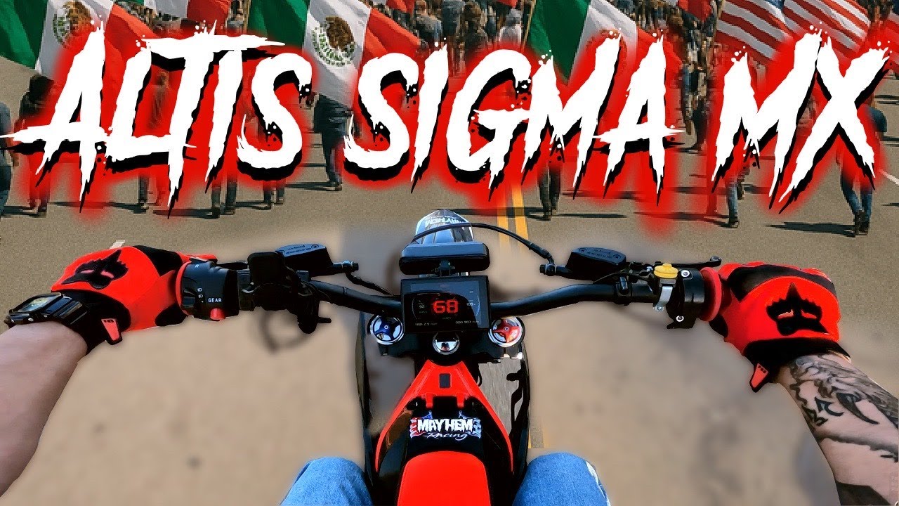 Никаких протестов королей на моем Altis Sigma MX (САМЫЙ БЫСТРЫЙ ЭЛЕКТРИЧЕСКИЙ МОТОЦИКЛ ДЛЯ ДИРТБА...