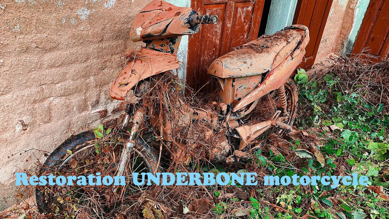 Restoration motorcycle rustic old broken | Restore dirty motorbike | Full disassemble and assemble
