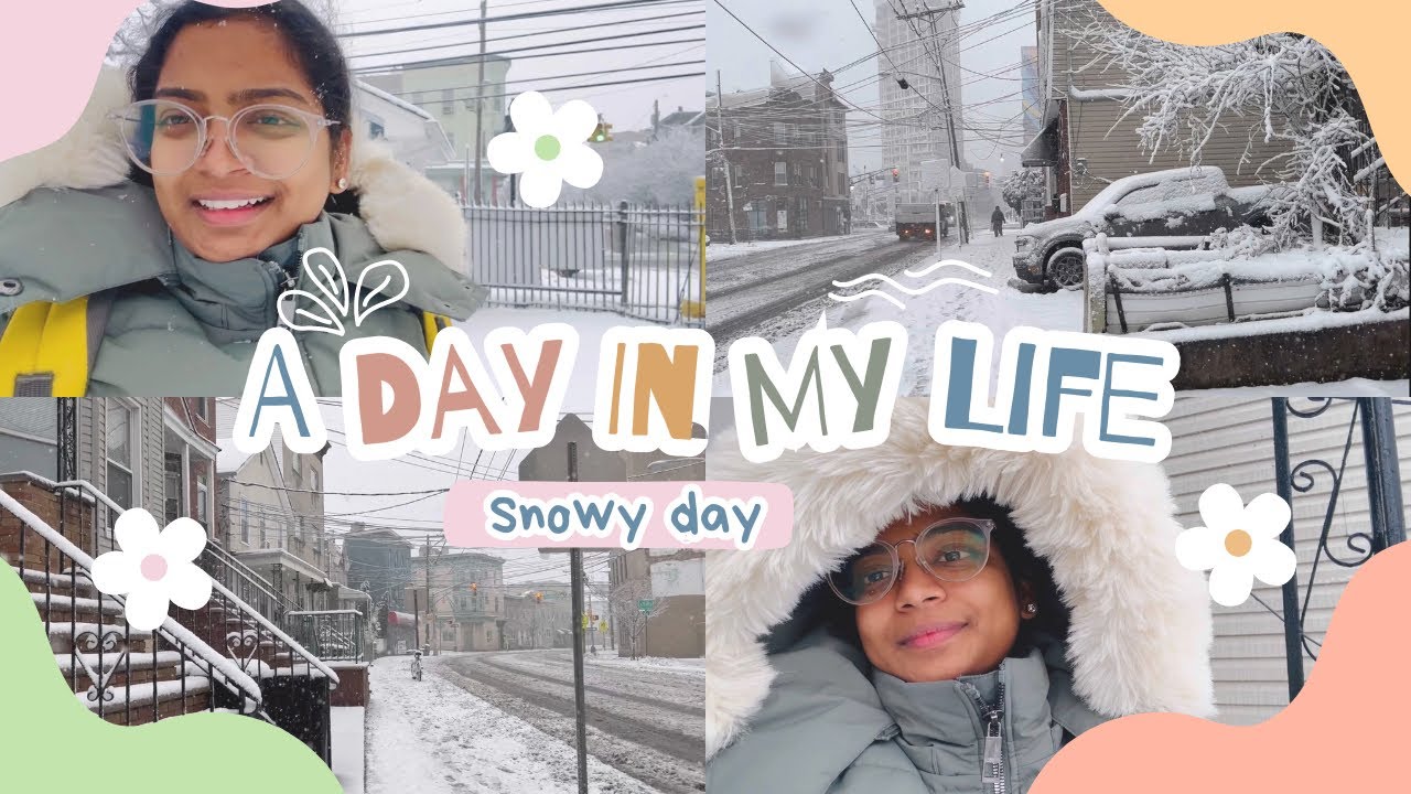 Snow day in USA❄️ ⛄️| Work కి వెళ్ళాలి🌨️ | 😂 ​⁠☃️@susmithapasam #usa #snowfall