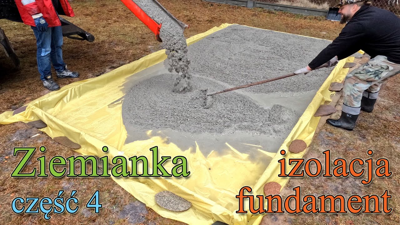 Ziemianka, piwniczka ogrodowa 4 - izolacja przeciwwilgociowa, fundament(płyta fundamentowa) i 