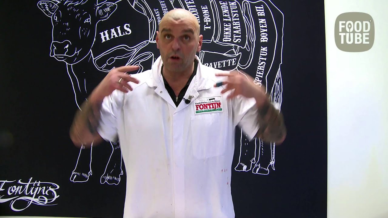 Gertjan Kiers maakt een varkensfiletrollade