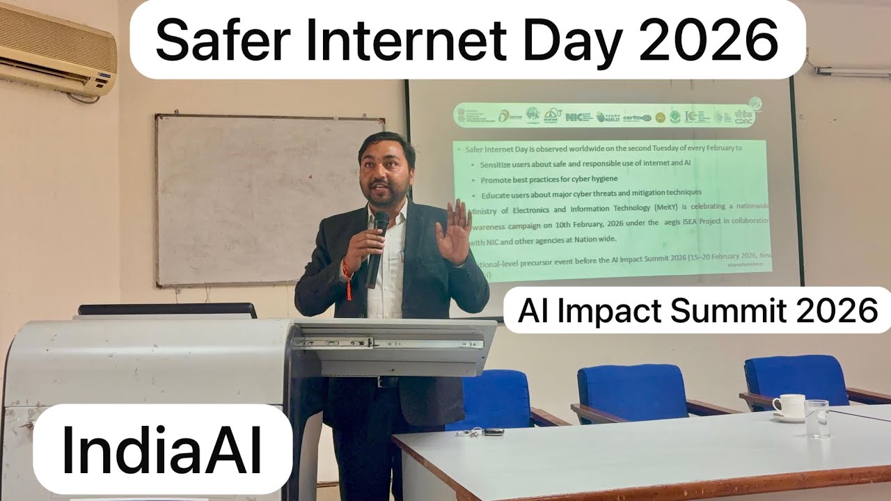 Safer Internet Day 2026 | Best Cybersecurity Practices Everyone Must Know | @ssoindia  @IndiaAI #ai 