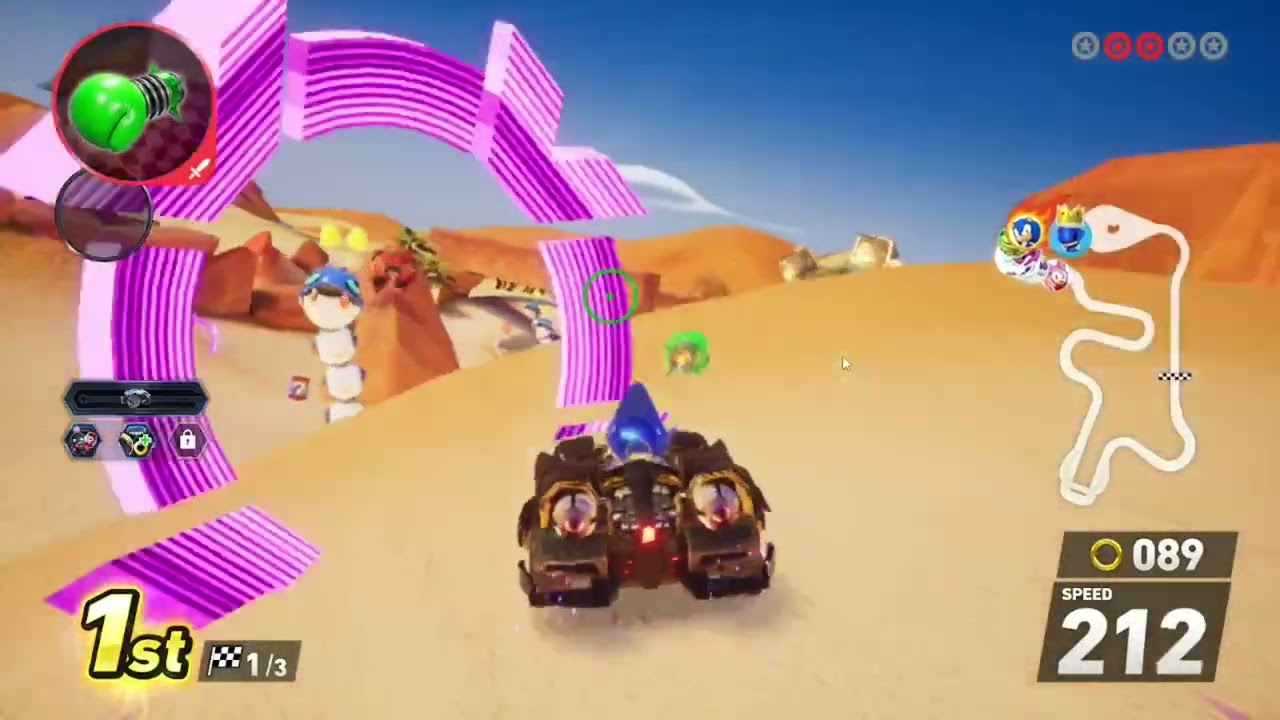 Sonic Racing: Crossworld - (Metal Sonic) (Wisp Grand Prix) (Gameplay)