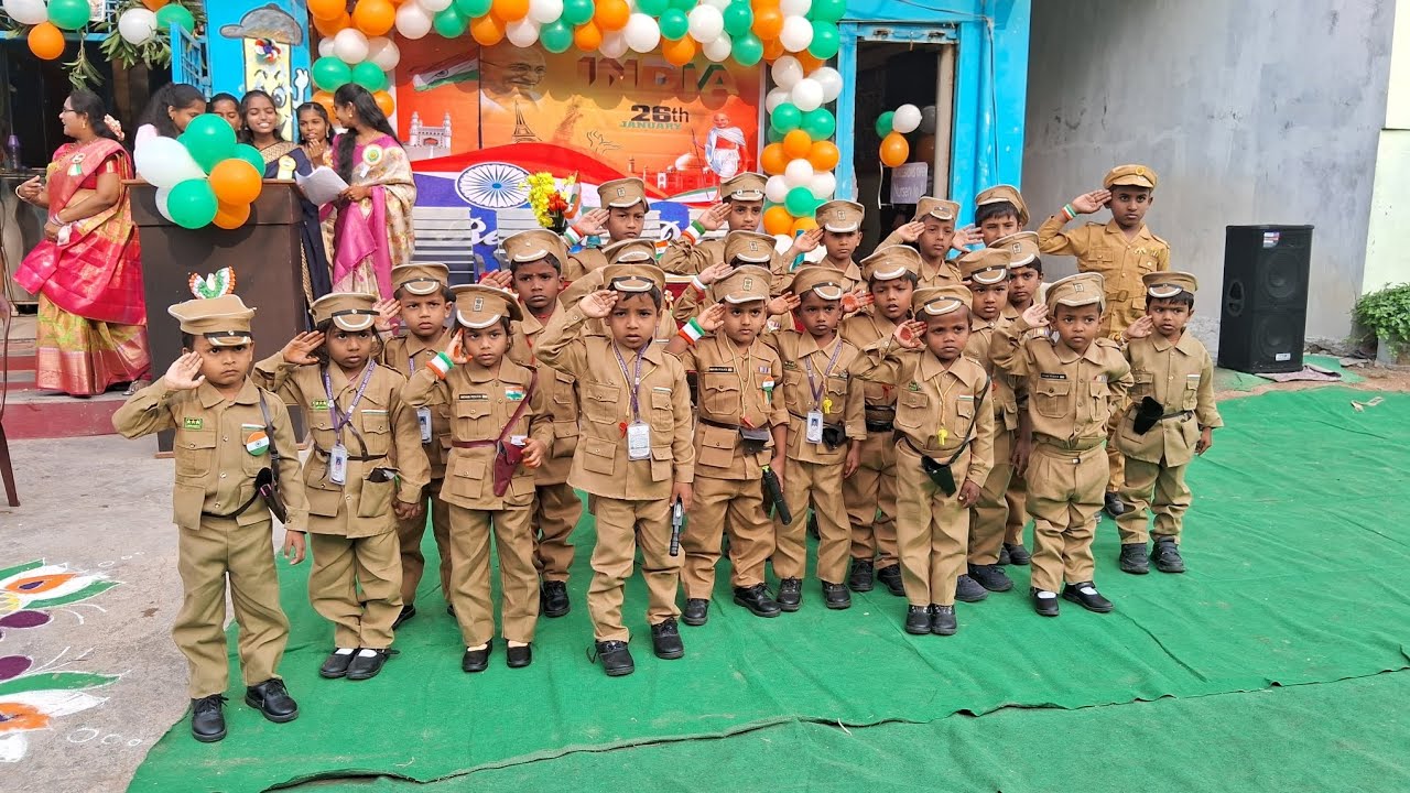 Republic day celebrations 2024 #jan26#republicday #india #gms #activity