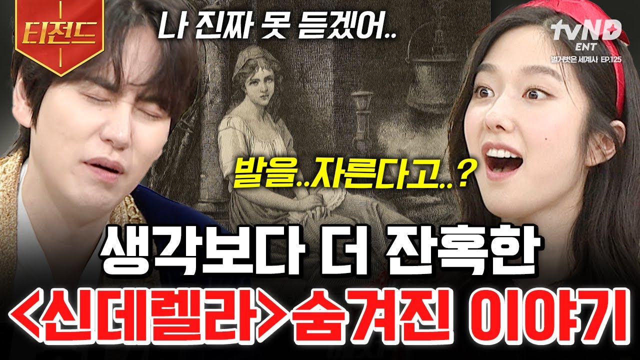 [#벌거벗은세계사] 우리가 아는 백설공주, 신데렐라 이야기가 다가 아니라고👀!? 어릴 때 한 번쯤은 읽어봤던 동화에 숨겨진 비밀 이야기! | #티전드