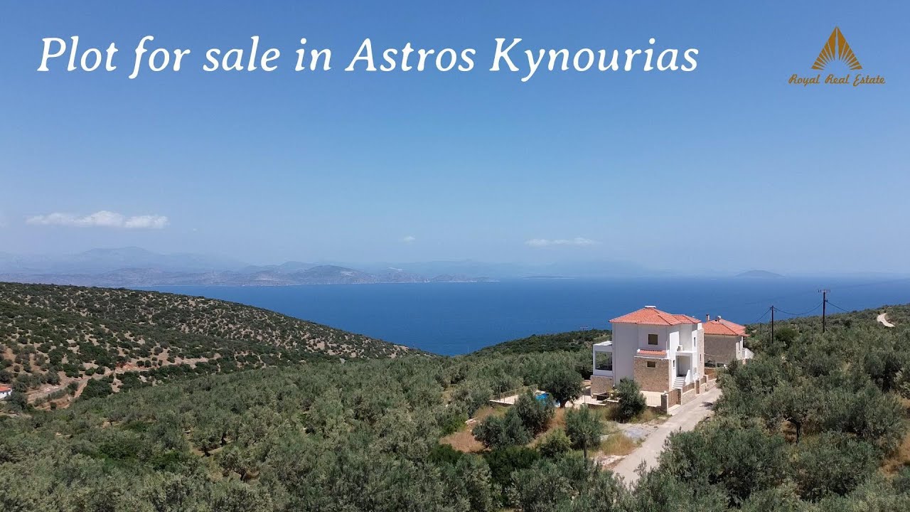 Plot for sale in Astros Kynourias