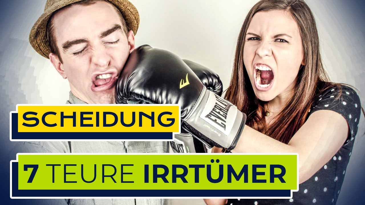 Scheidung und Ehe: 7 teure Irrtümer!