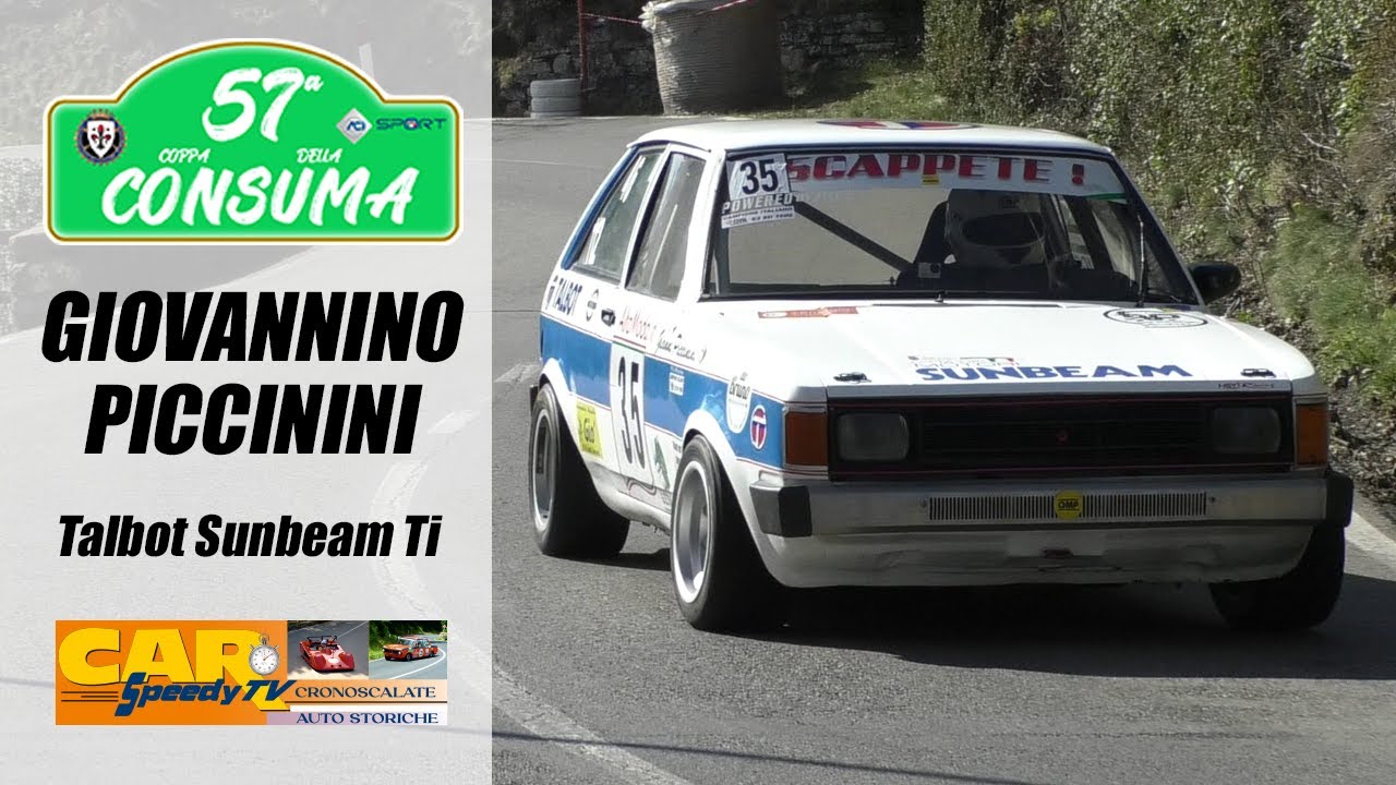 57° Coppa della Consuma | Giovannino Piccinini | Talbot Sunbeam Ti