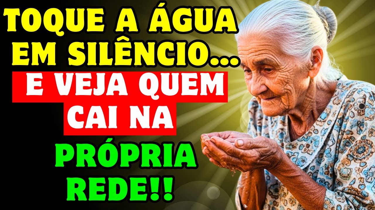 TOQUE esta ÁGUA em suas MÃOS e a JUSTIÇA DIVINA AGIRÁ