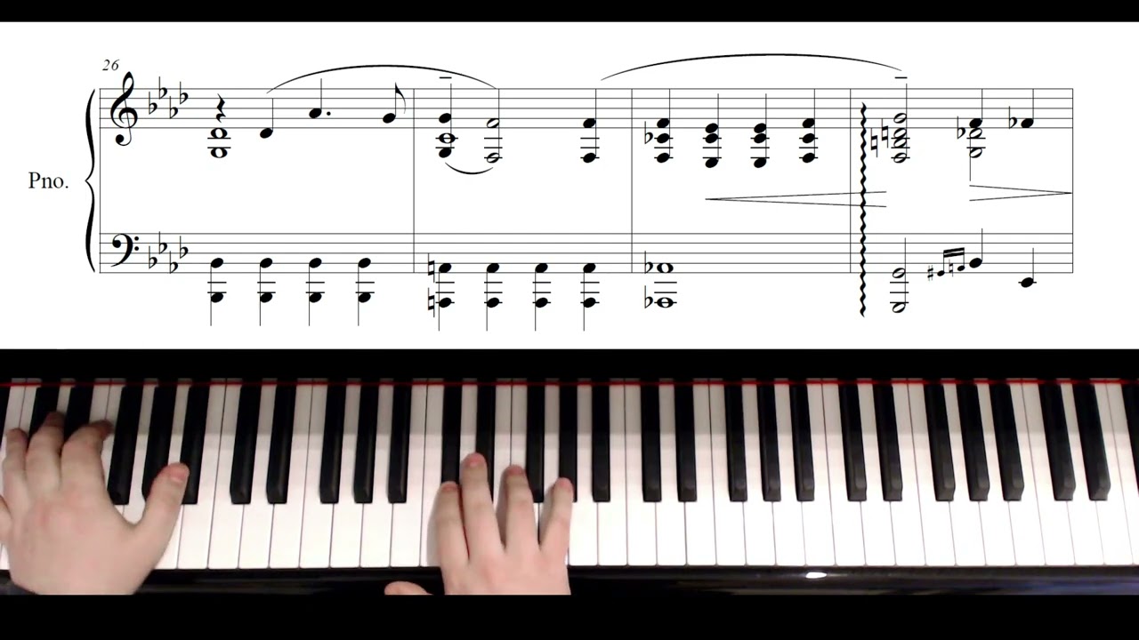 Adiós Nonino - Astor Piazzolla | Piano Solo + Partitura Gratis / Free Sheet Music