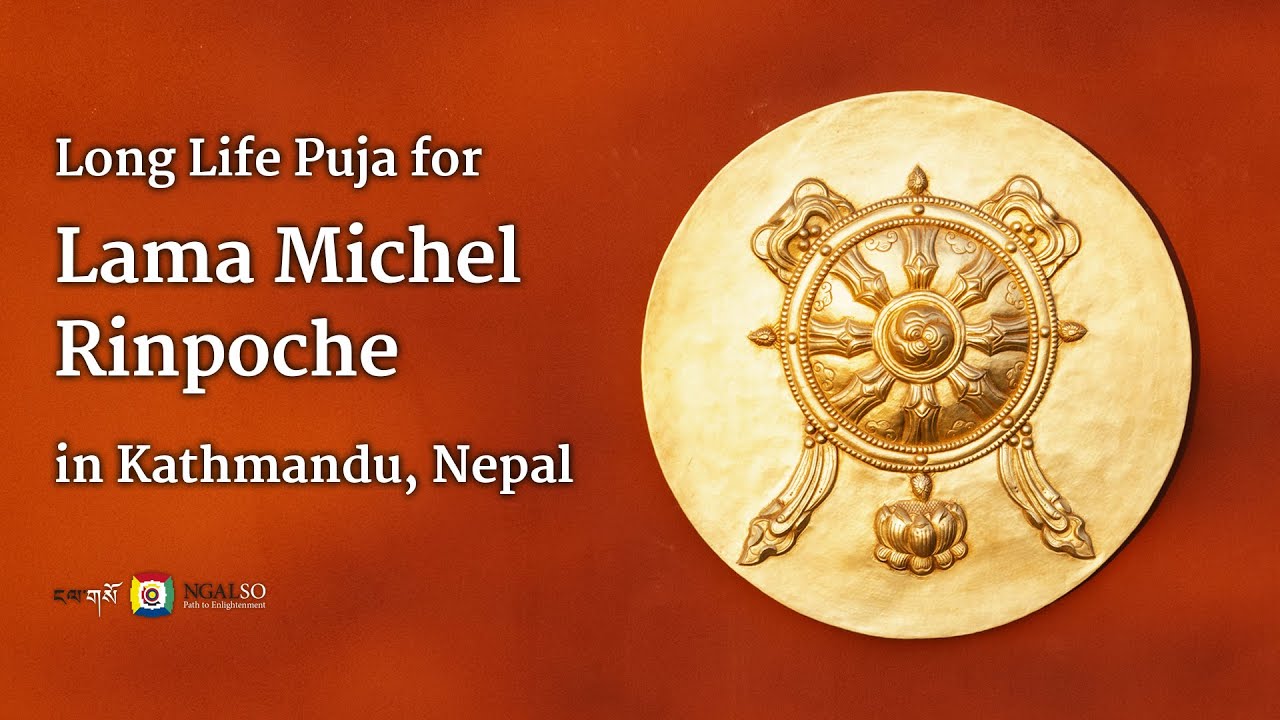 Long life puja for Lama Michel Rinpoche - direct from Kathmandu
