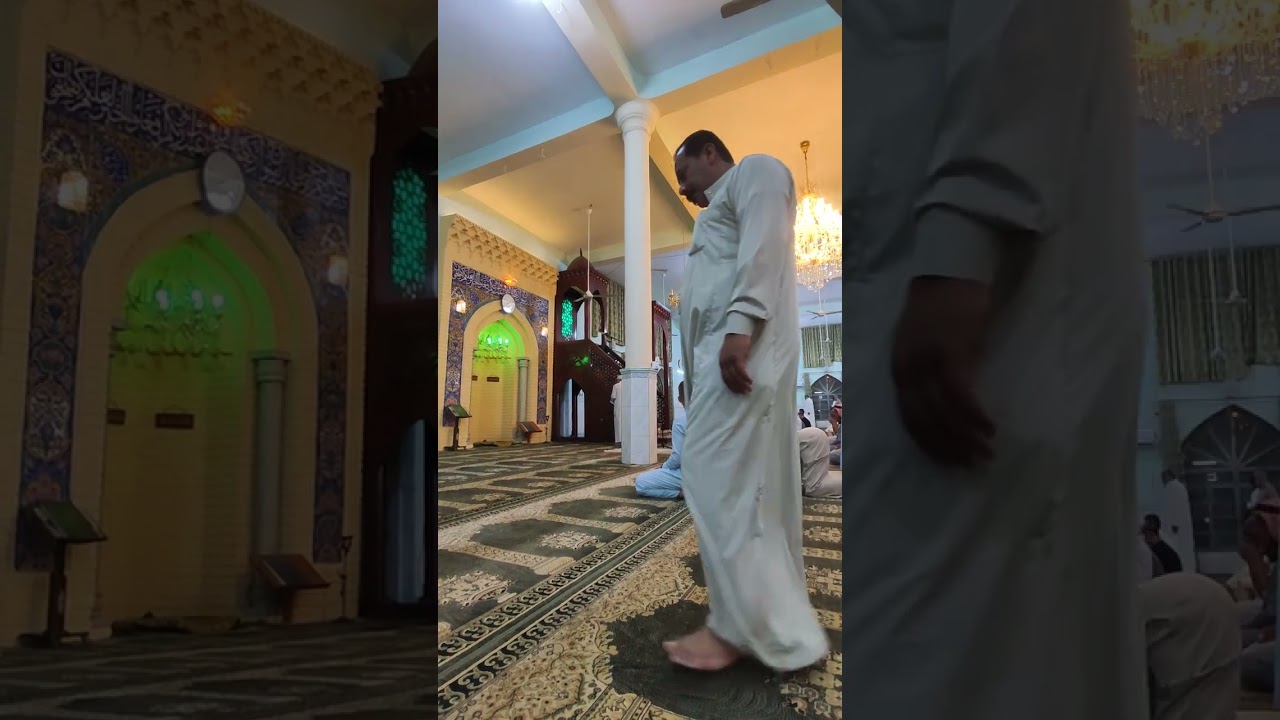 اذان العشاء 29 رمضان 1444 /20 نيسان 2023 الدكتور قاسم كاظم جامع الفلوجة الكبير