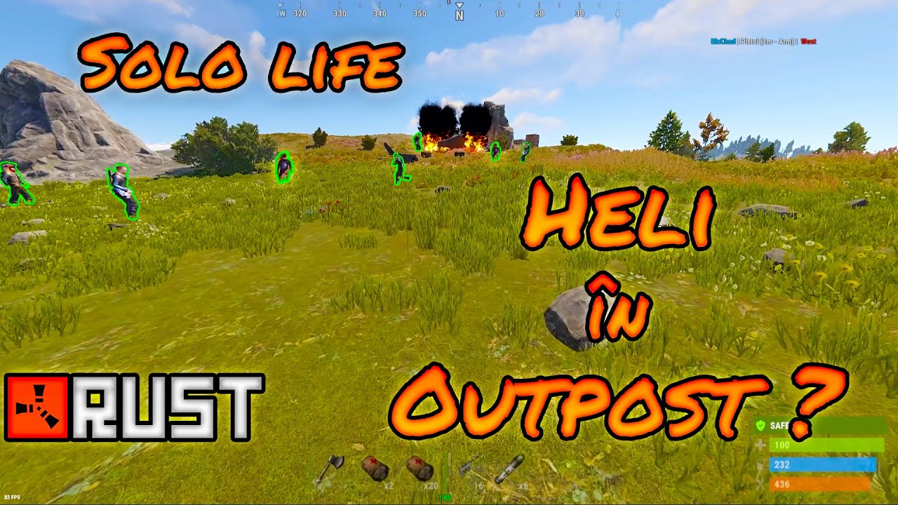 Am Jucat Rust Solo ! | Rust Romania