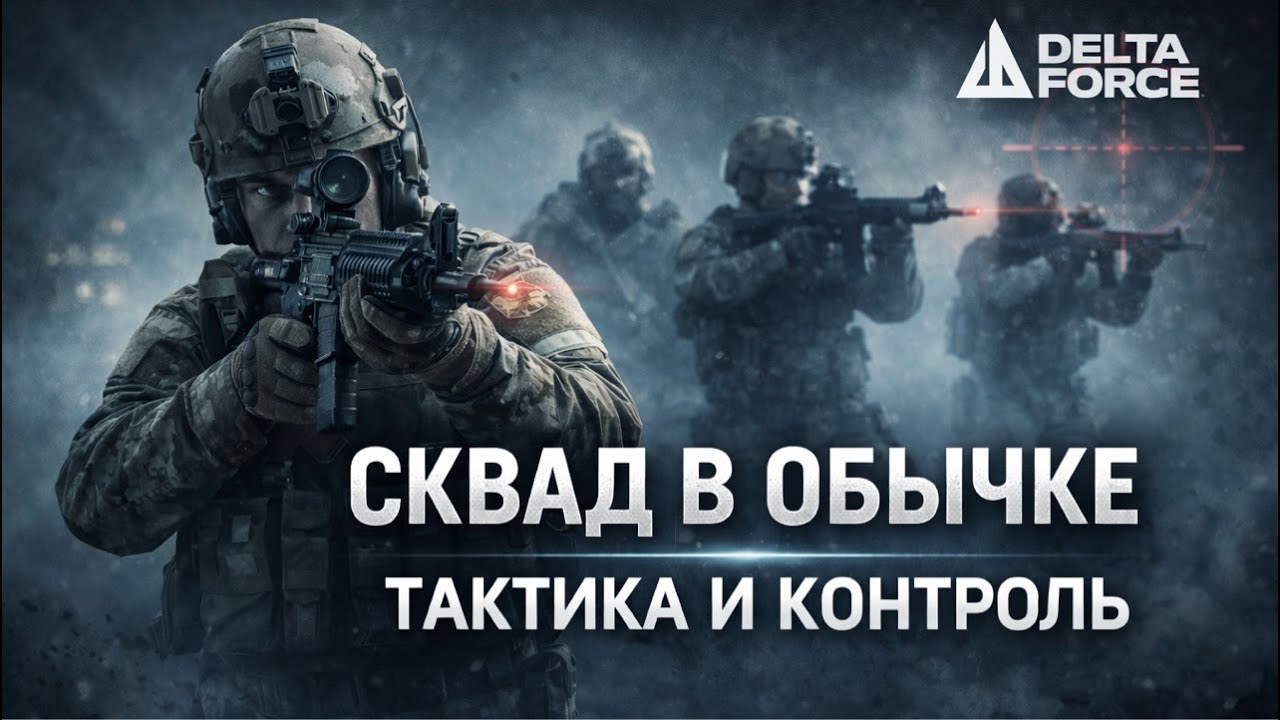 ПРОБУЕМ РАЗВАЛИТЬ ВСЕХ В ОБЫЧКЕ СКВАДОМ🔥 | Delta Force