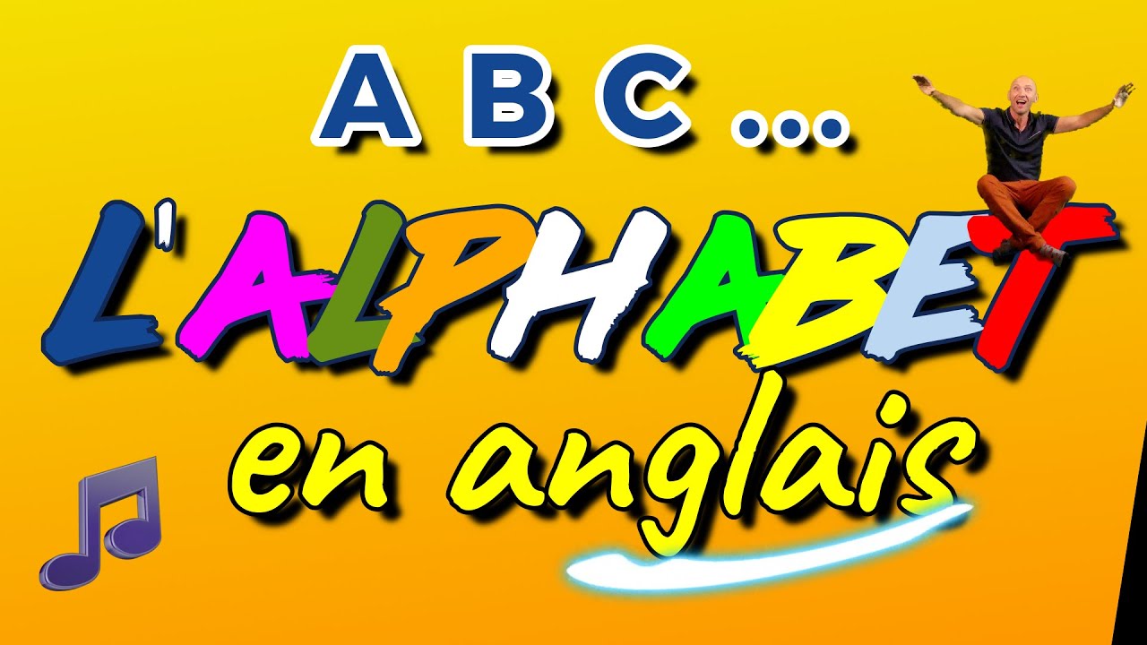 L' alphabet en anglais et en chanson🎶 avec prononciation