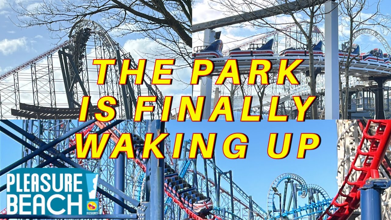 Blackpool Pleasure Beach Winter Update 24/02/25 ( Part 1 )