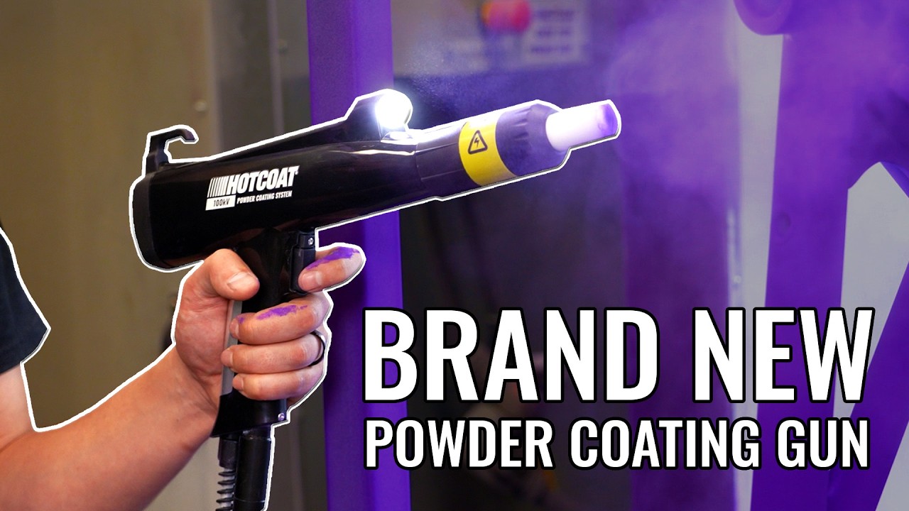 Our Ultimate Powder Coating Setup - HotCoat 100kV Powder Coating System