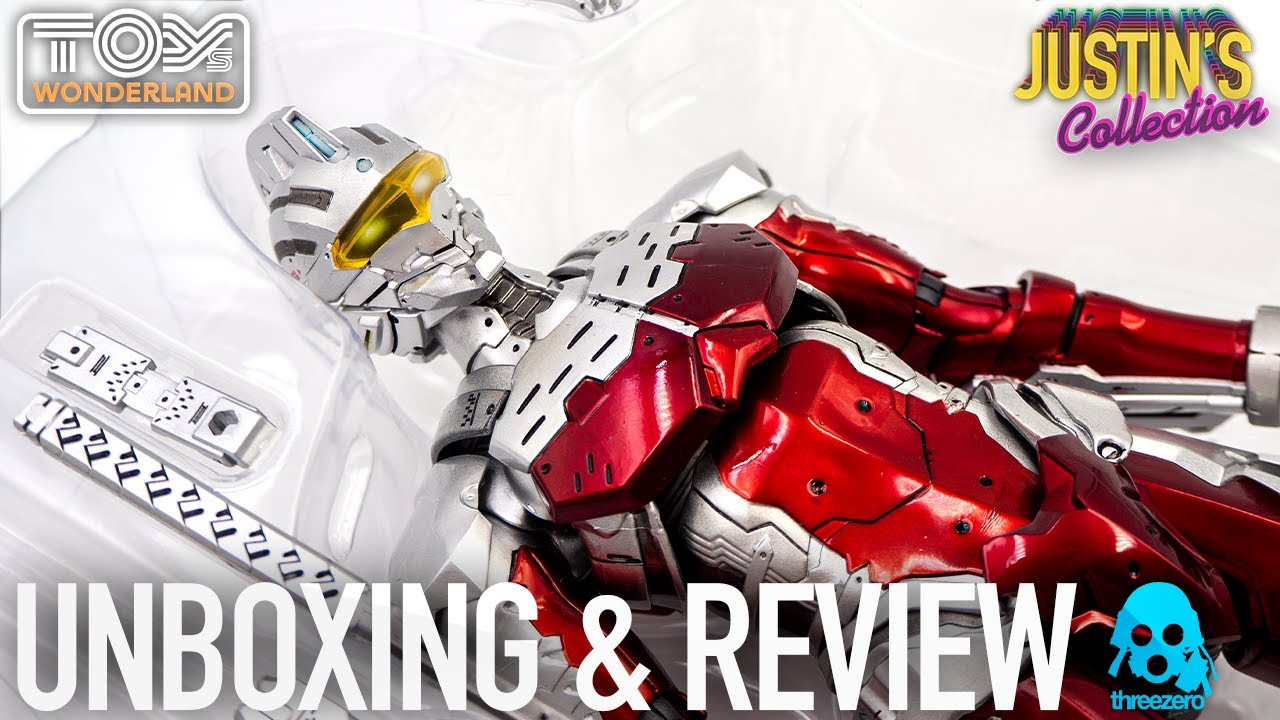 Ultraman Suit Ver7 Threezero Diecast 1/6 Scale Figure Unboxing & Review