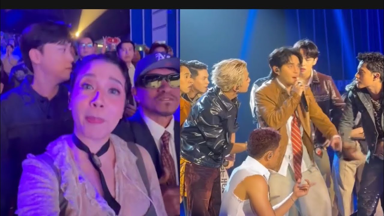 🔴 KARYLLE, ENJOY NA ENJOY SA FRONT SEAT HABANG PINAPANUOD ANG VISA PERFORMANCE NG SB19!